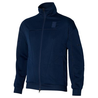 Cazadoras Mizuno Track SR Hombre - Azul Marino - Chile M235ZIPAUO